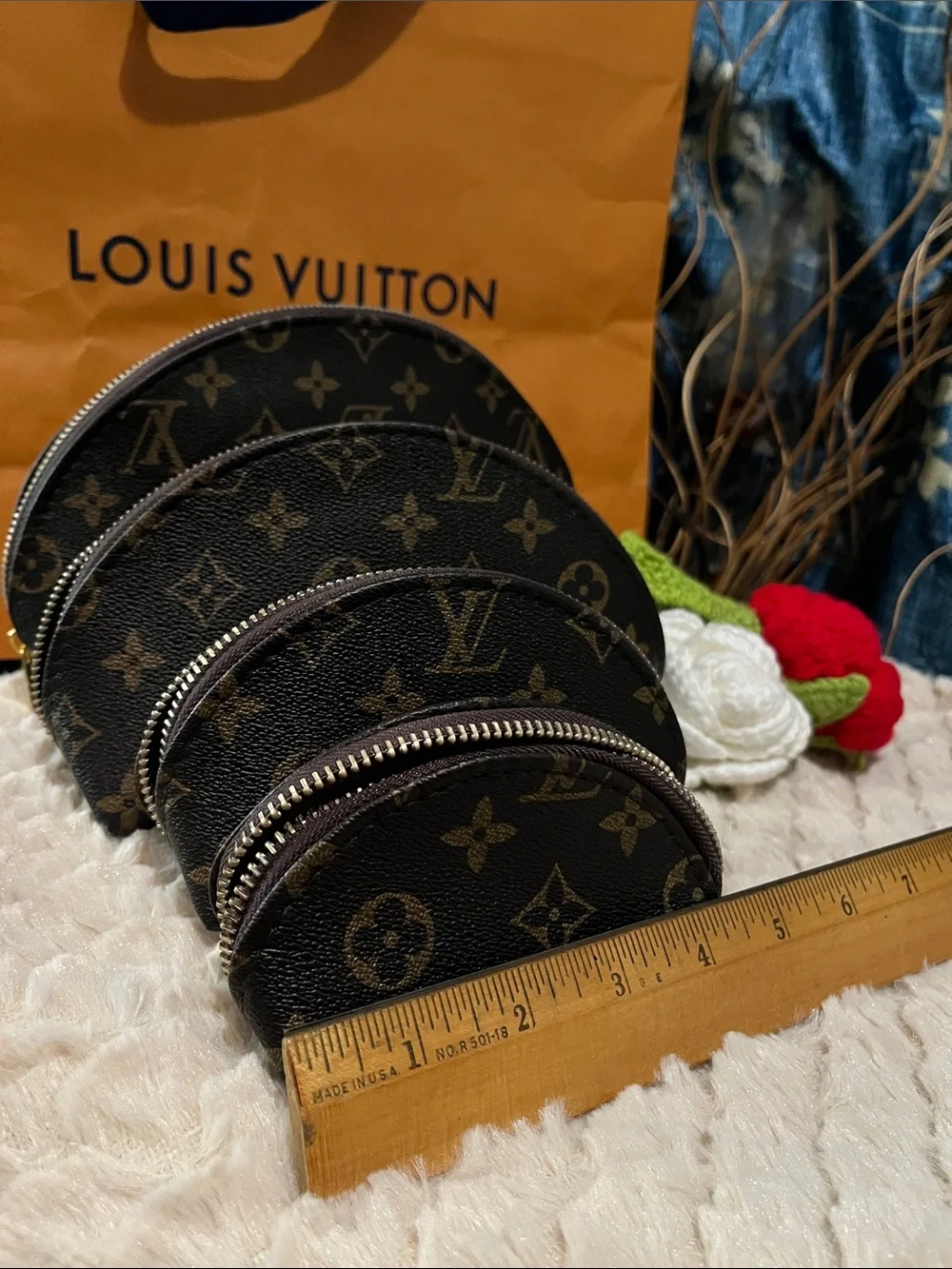 None nwt monogram